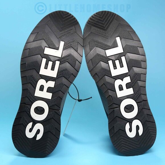 NWT! Sorel Out N About III Classic WP Bootie in Black, Grill, Size 6.5 - Picture 6 of 8